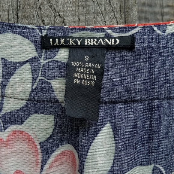 Lucky brand Asian kimono style floral dress - Picture 6 of 12